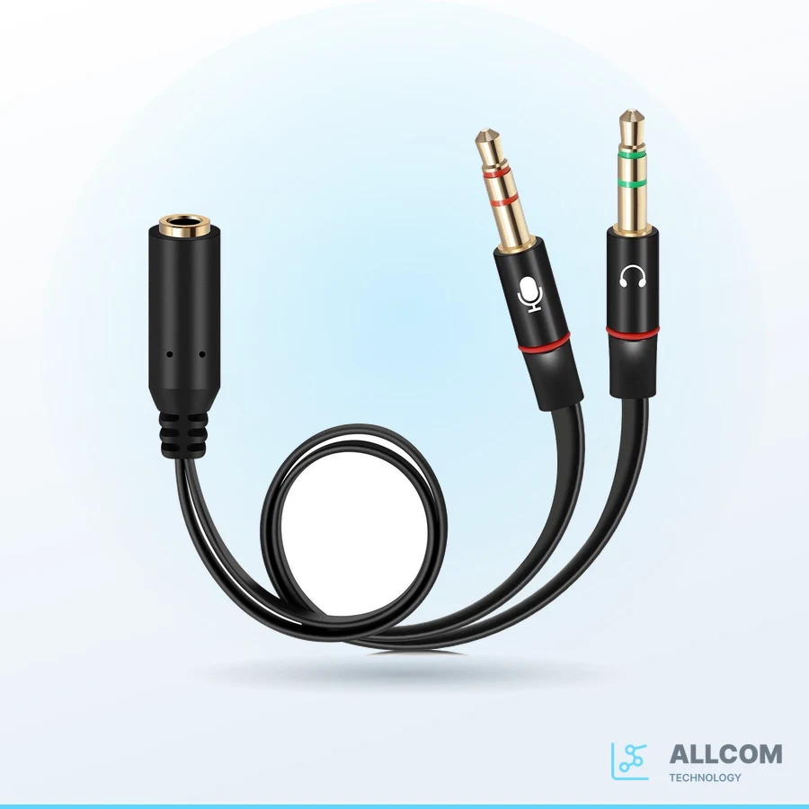 كيبل 3.5mm AUX Stereo Separate