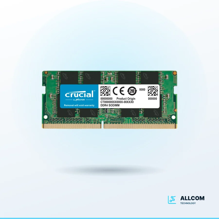 لابتوب Crucial Ram DDR4 3200mhz 8GB