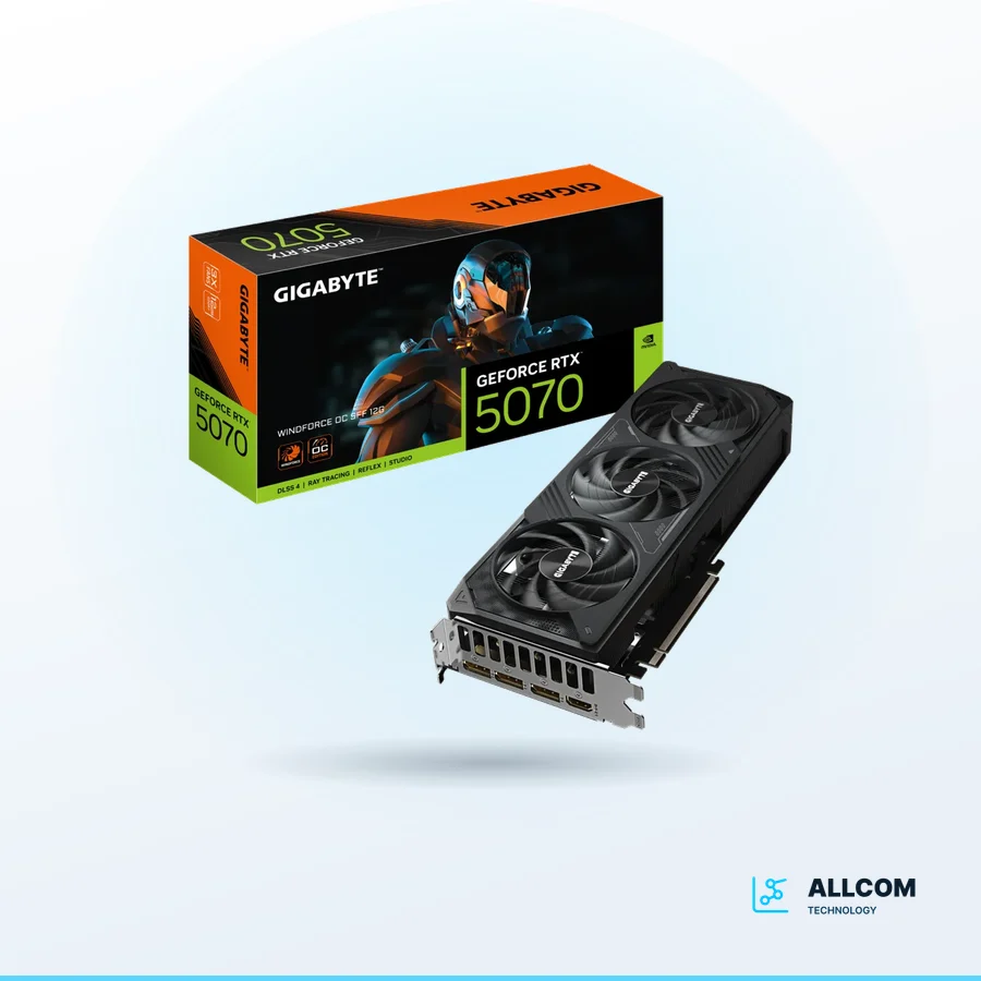 ك Gigabyte GeForce RTX 5070 12g Gddr7