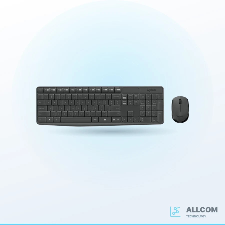 مكوّن لوحة مفاتيح لاسلكي Logitech Combo Mk235