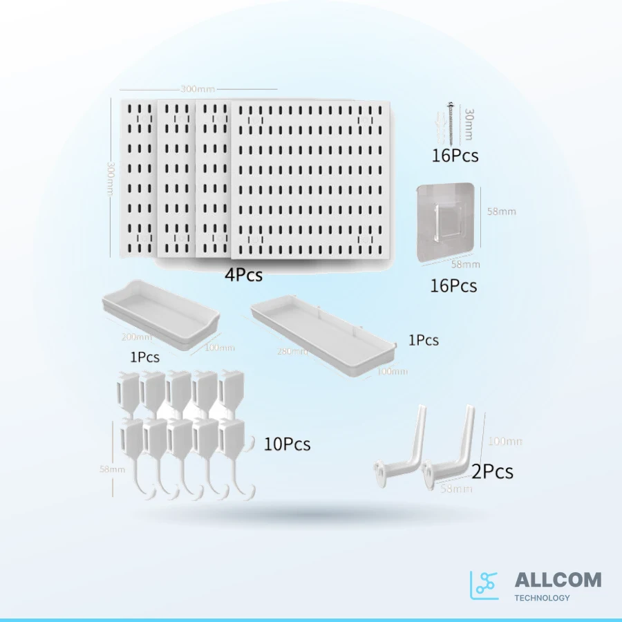 ملحق غرفة Pegboard Set B 60*60