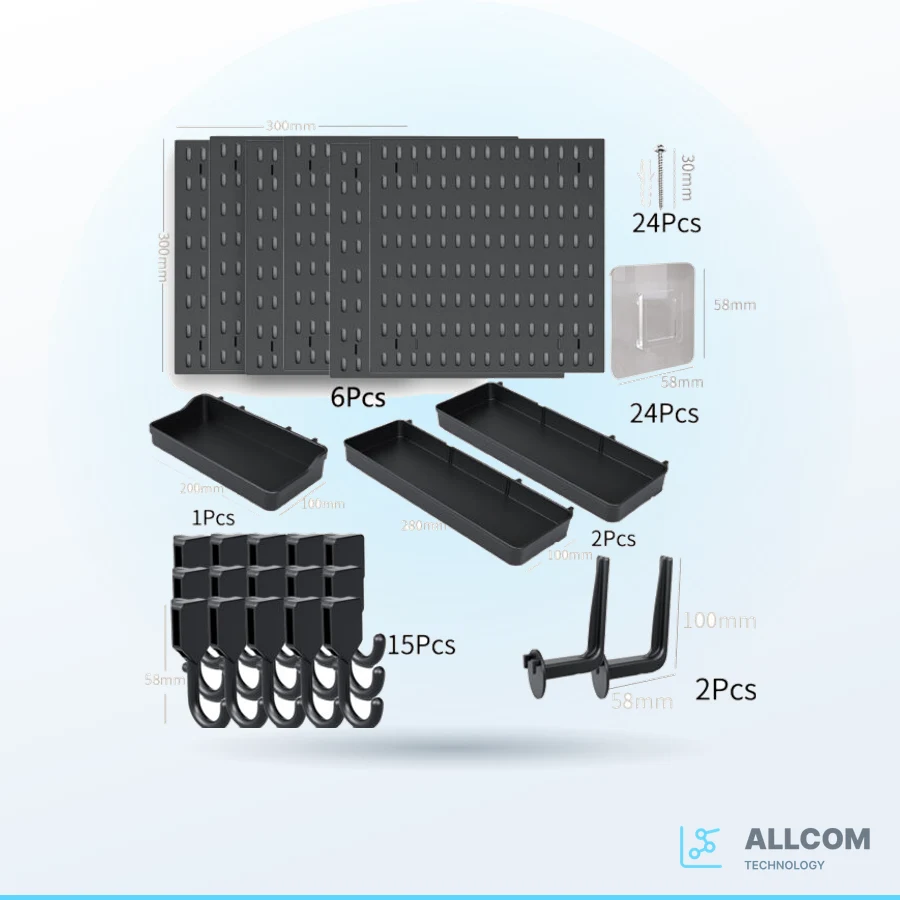 ملحق غرفة Pegboard Set C 90*60