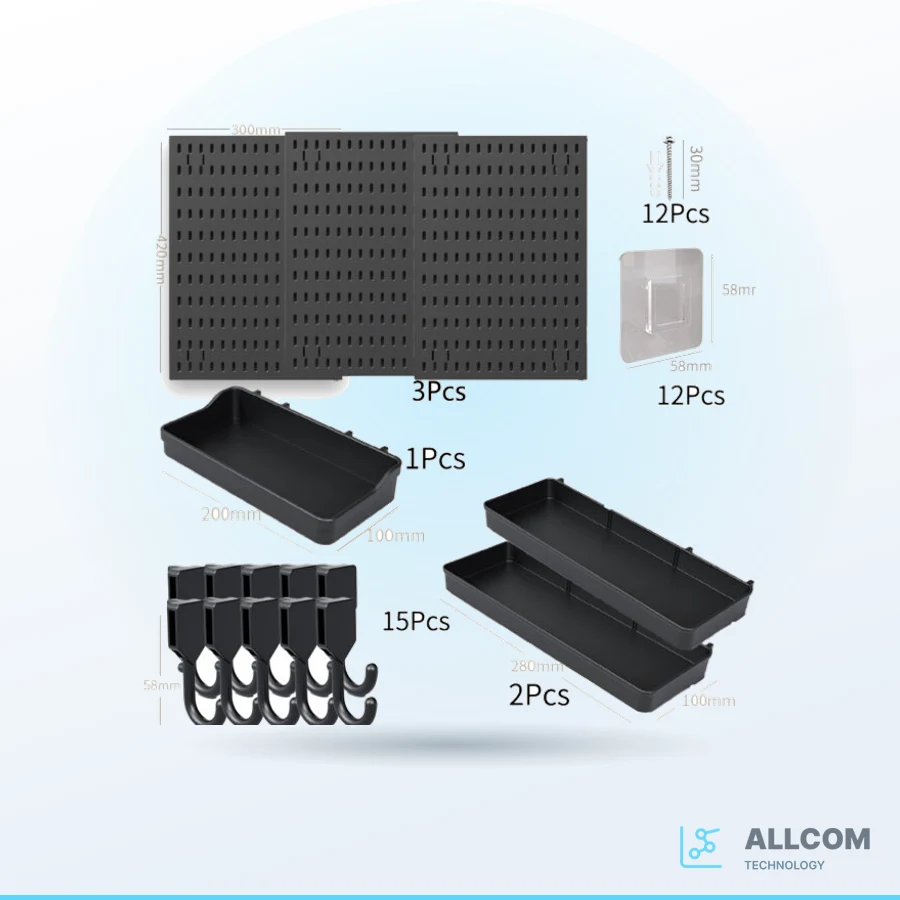 ملحق غرفة Pegboard Set E 87*41
