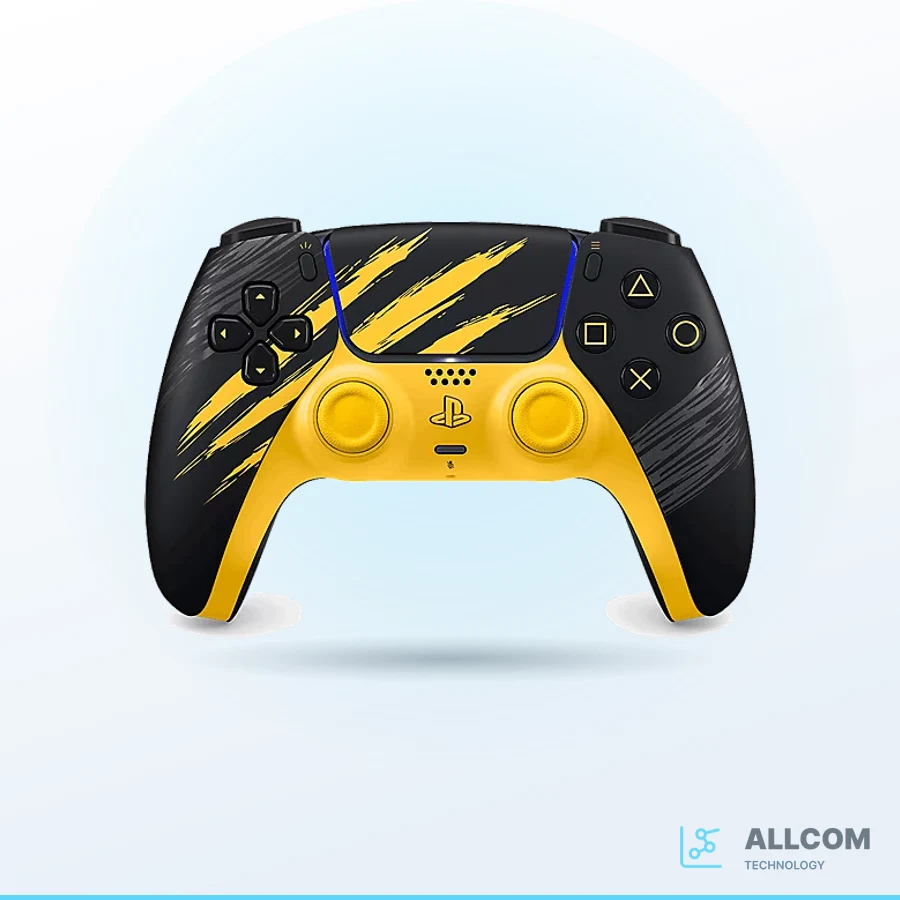 ذراع تحكّم لاسلكي Playstation 5 DualSense PS5 Marvel’s Wolverine Battle Yellow