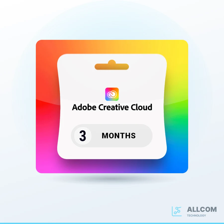 برنامج Adobe Creative Cloud Pro - 3 Months Subscription Key