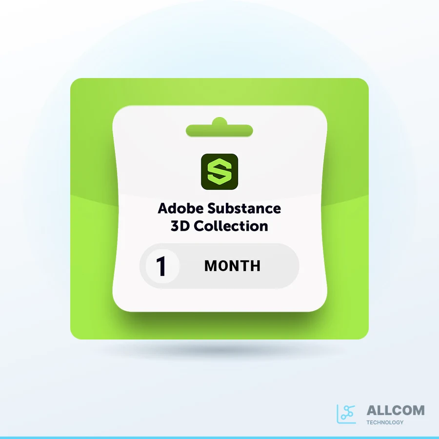 برنامج Adobe Substance 3D Collection - 1 Month Subscription Key