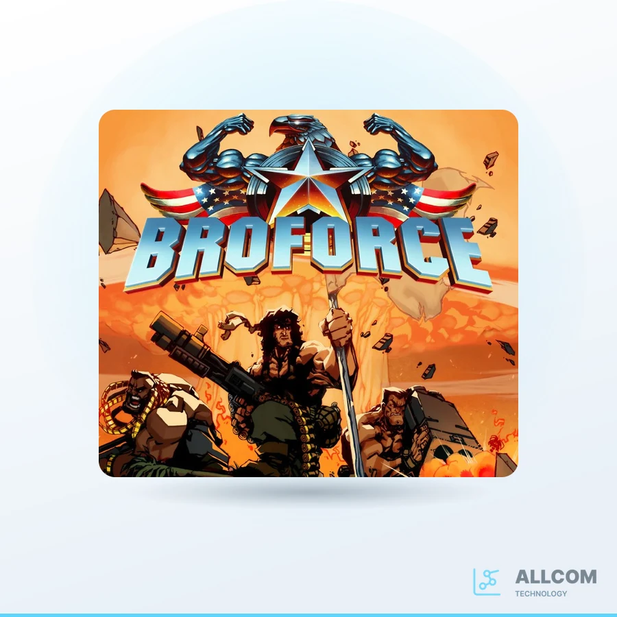 لعبة Broforce Steam