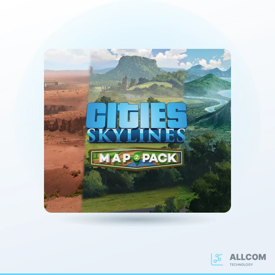 لعبة Cities: Skylines - Content Creator Pack: Map Pack 2 DLC Steam