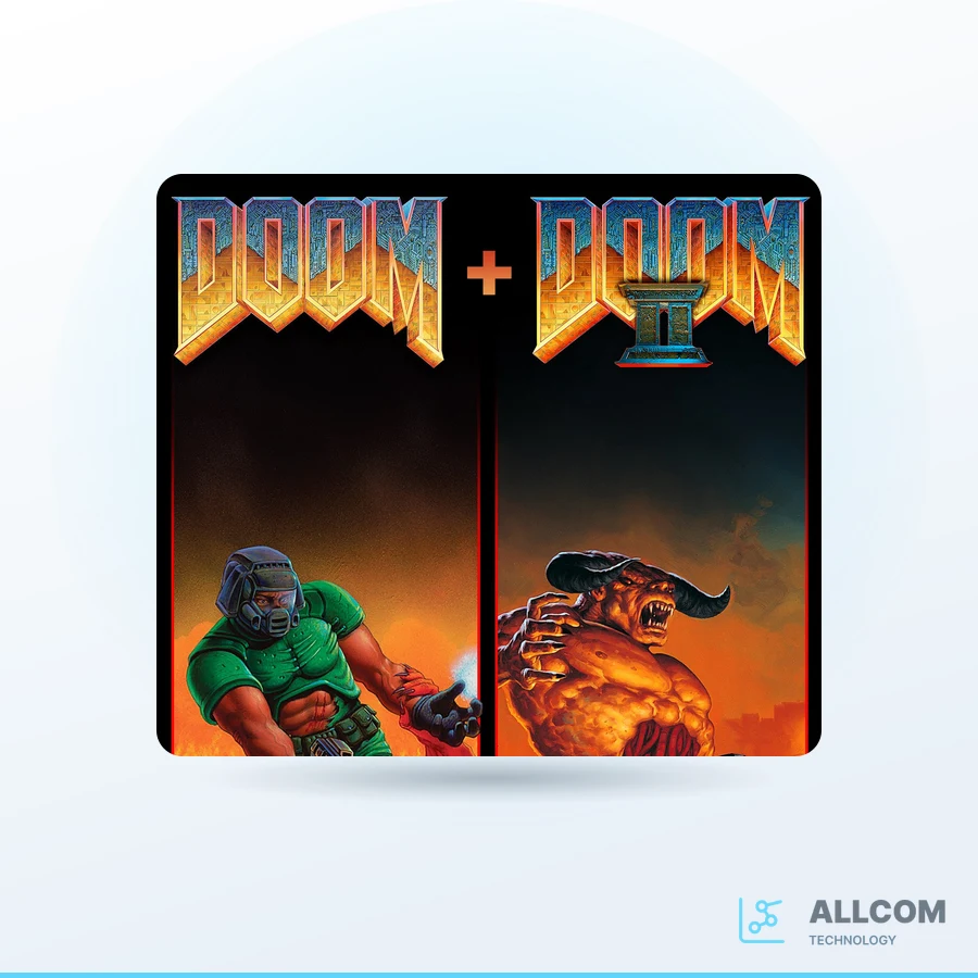 لعبة DOOM (1993) + DOOM II PC GOG