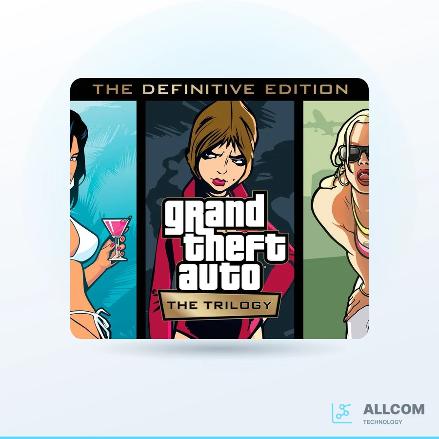لعبة Grand Theft Auto: The Trilogy - The Definitive Edition Steam Altergift