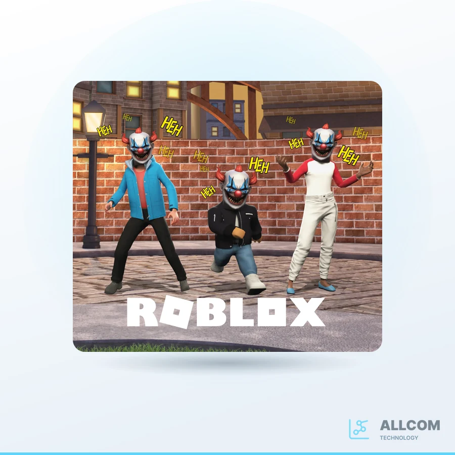 محتوى إضافي Roblox - Evil Clown Mask DLC