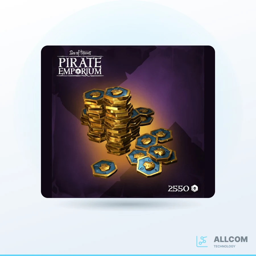 عملات Sea of Thieves: 2550 Ancient Coins XBOX One/Series/Windows