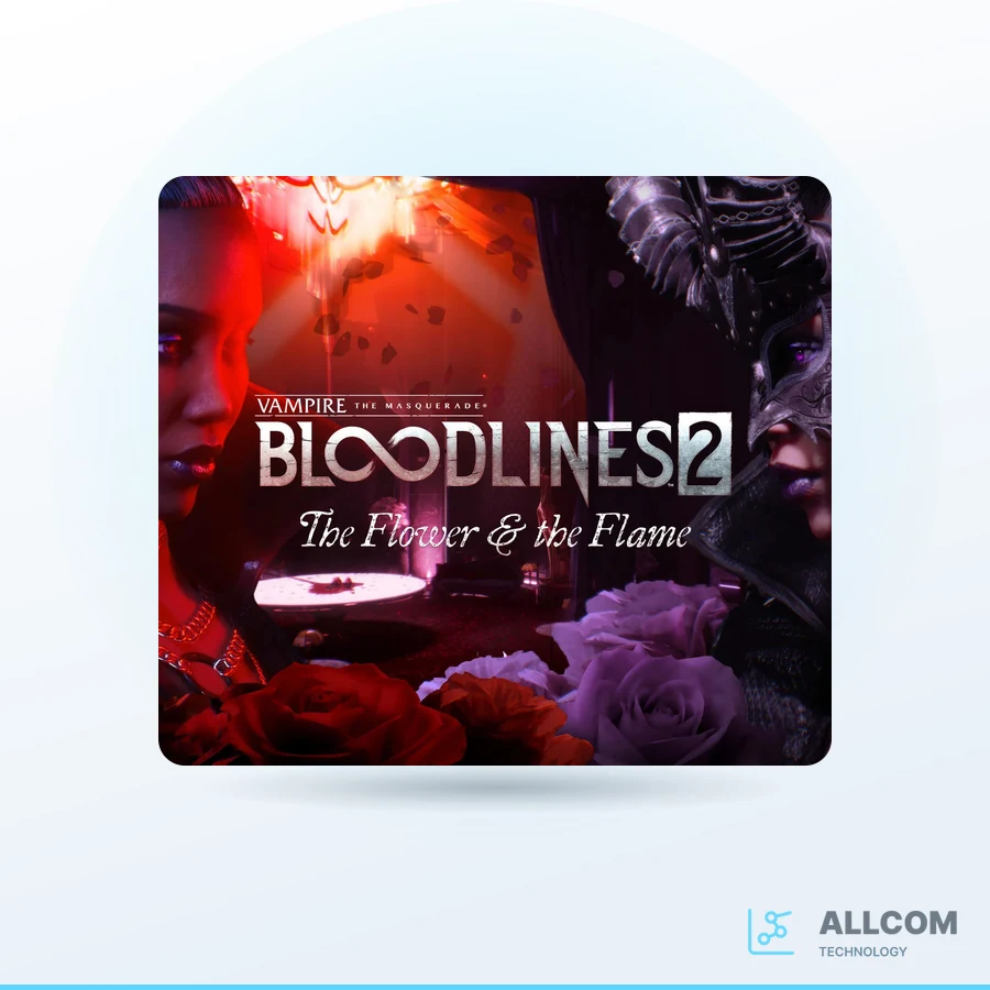 لعبة Vampire: The Masquerade - Bloodlines 2 - The Flower & the Flame DLC PC Steam