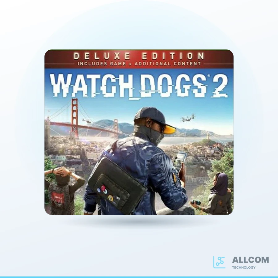 لعبة Watch Dogs 2 Deluxe Edition EU Ubisoft Connect