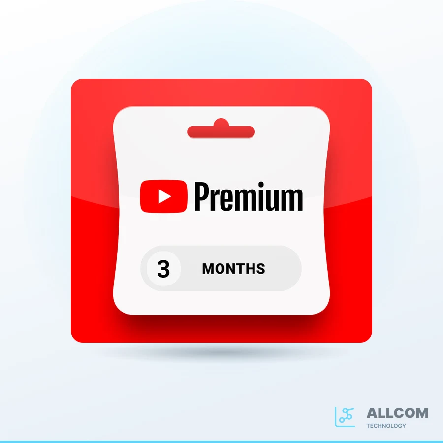 اشتراك YouTube Premium 3 Months Trial EU Subscription Key (ONLY FOR NEW ACCOUNTS)