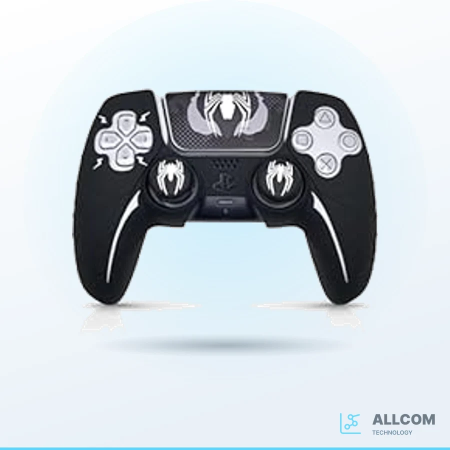 ذراع تحكّم Spider man Silicone PS5 cover sticker & thumb