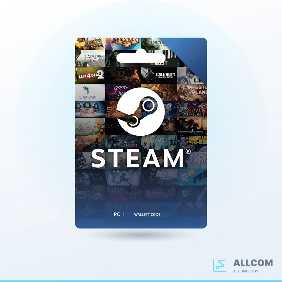 بطاقة هدايا Steam Wallet Codes