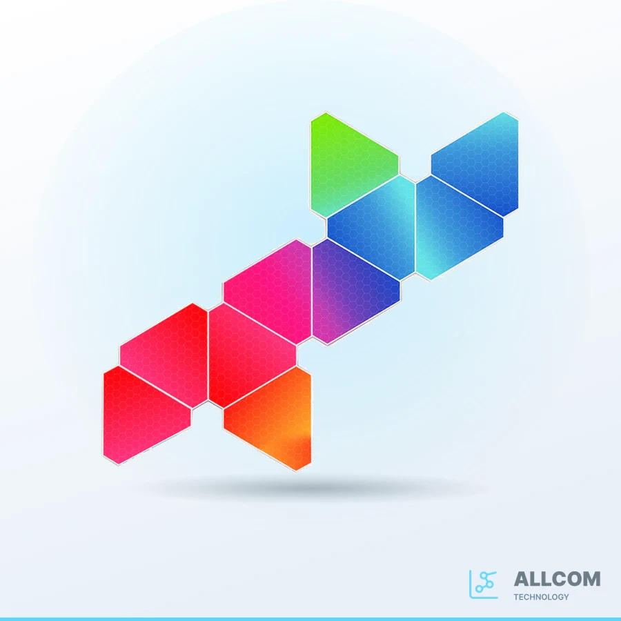 إضاءة Triangular Honeycomb Panel