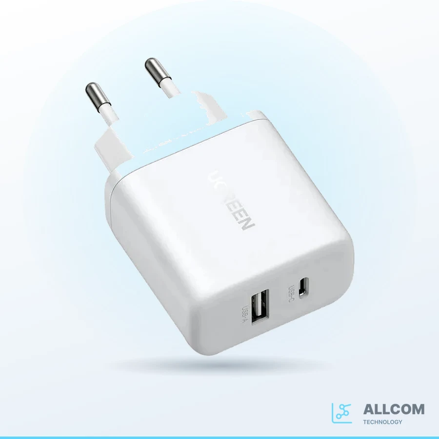 شاحن UGREEN 2 Port Type C / USB X227